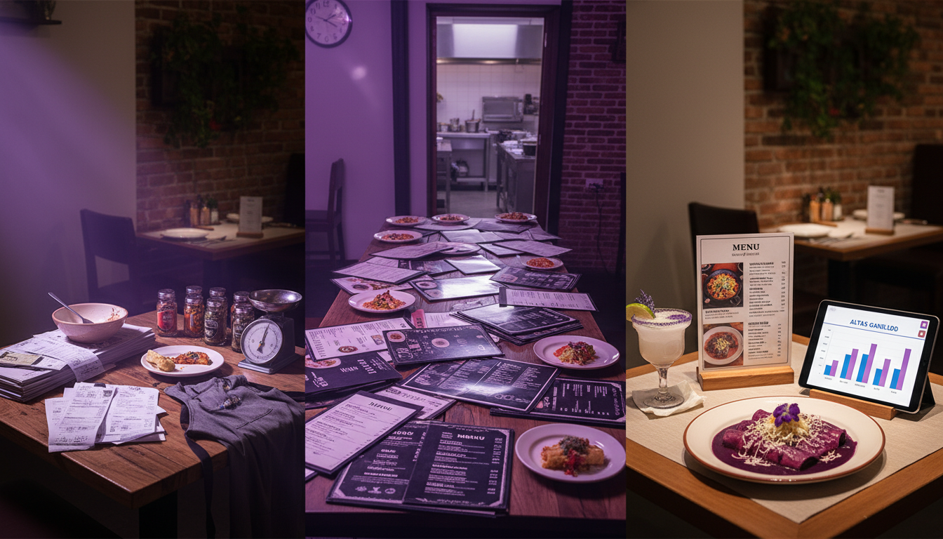 Tres errores muy comunes en restaurantes pequeños y medianos en México 1. No saber cuánto cuesta realmente cada platillo